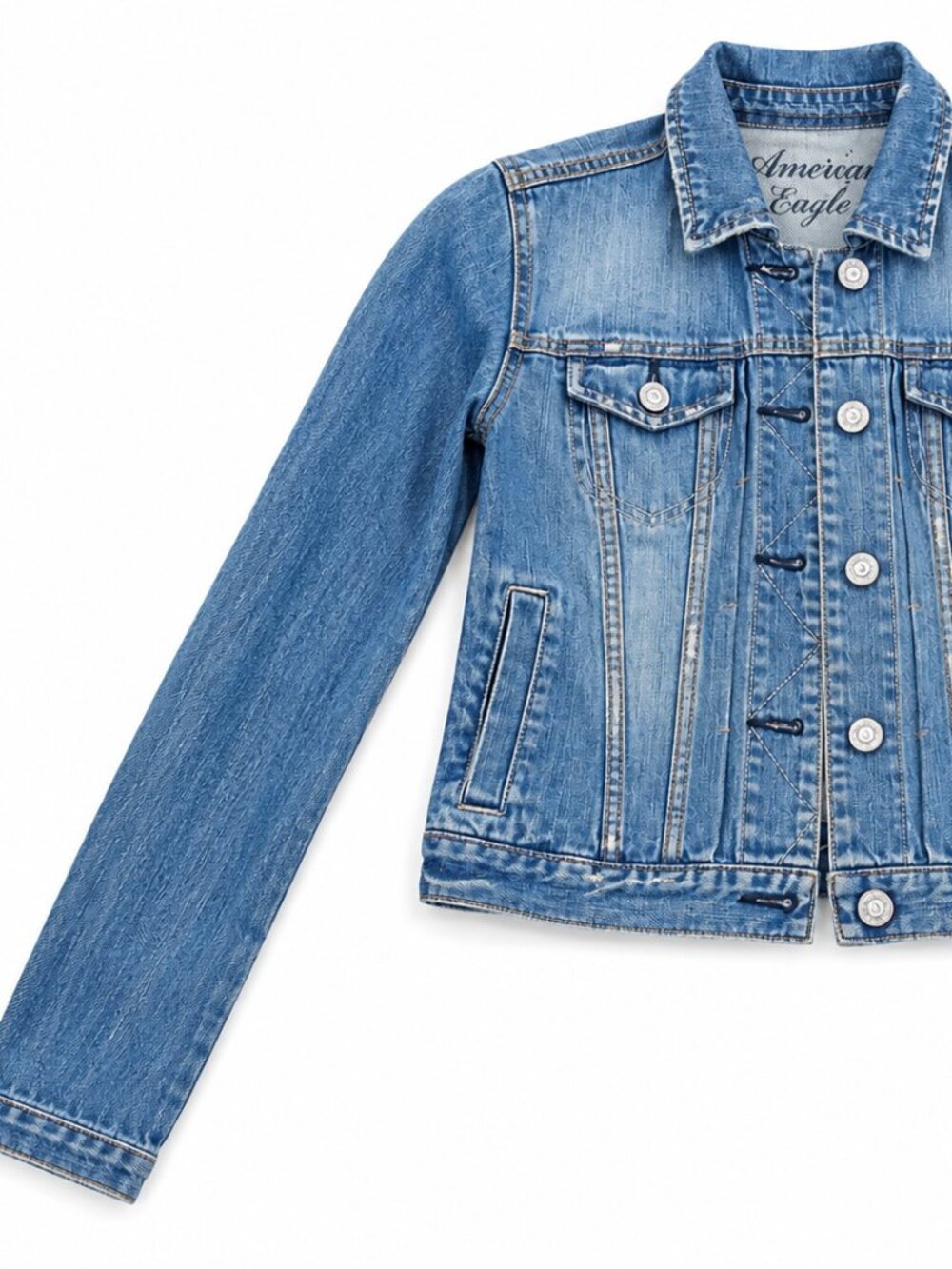 Women's American Eagle Outfitters | Light Blue Denim Jacket | Size XS